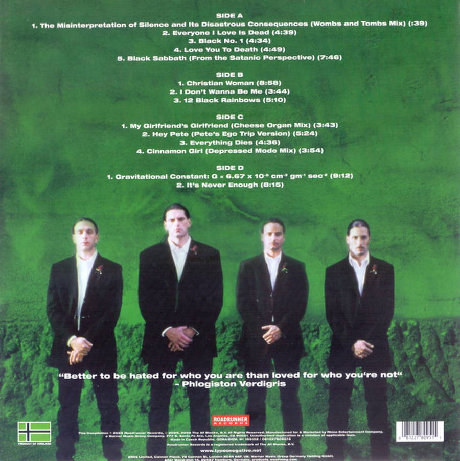 Type O Negative – The Least Worst Of (2LP)